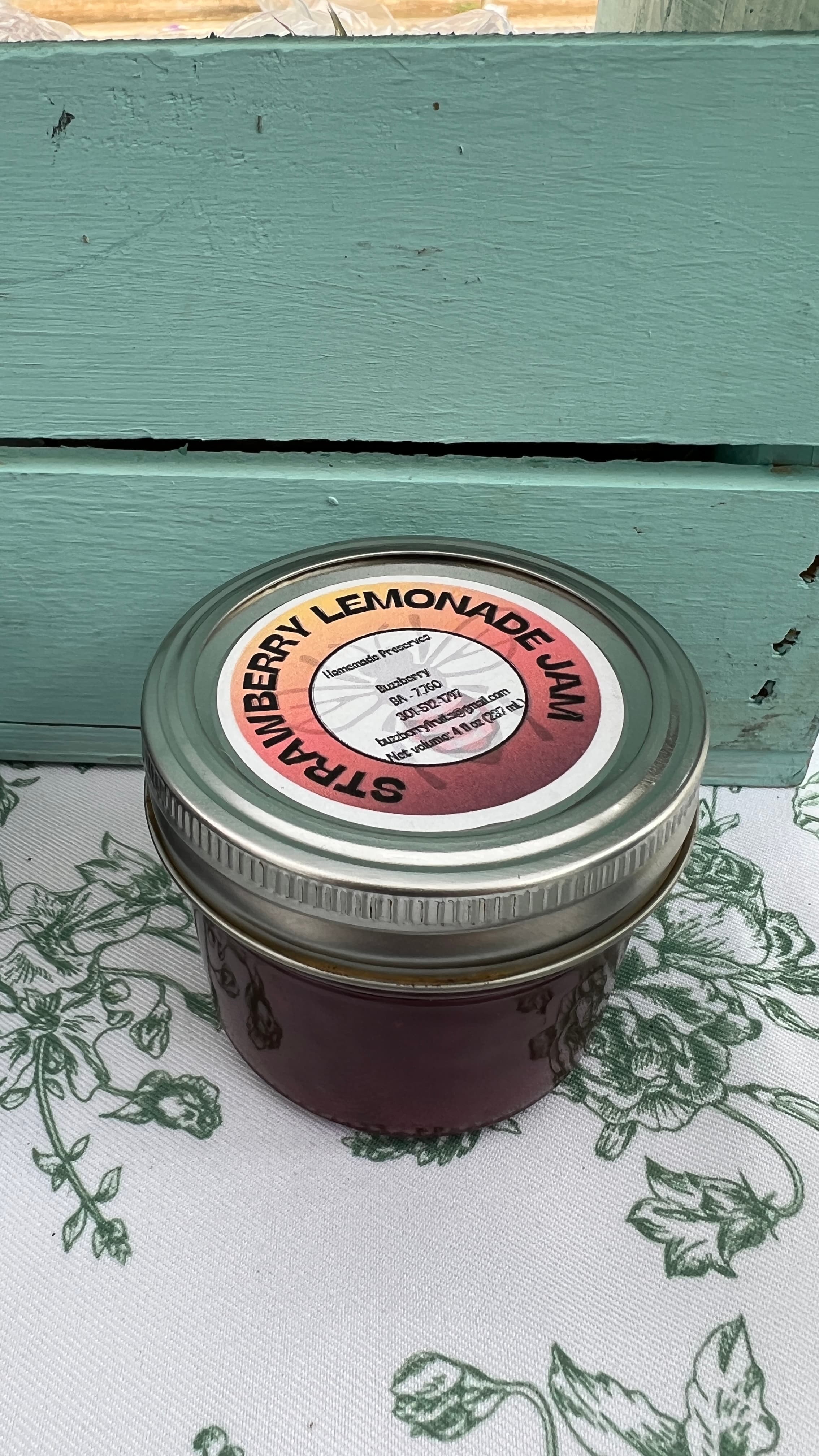 Strawberry Lemonade Jam - 4 oz