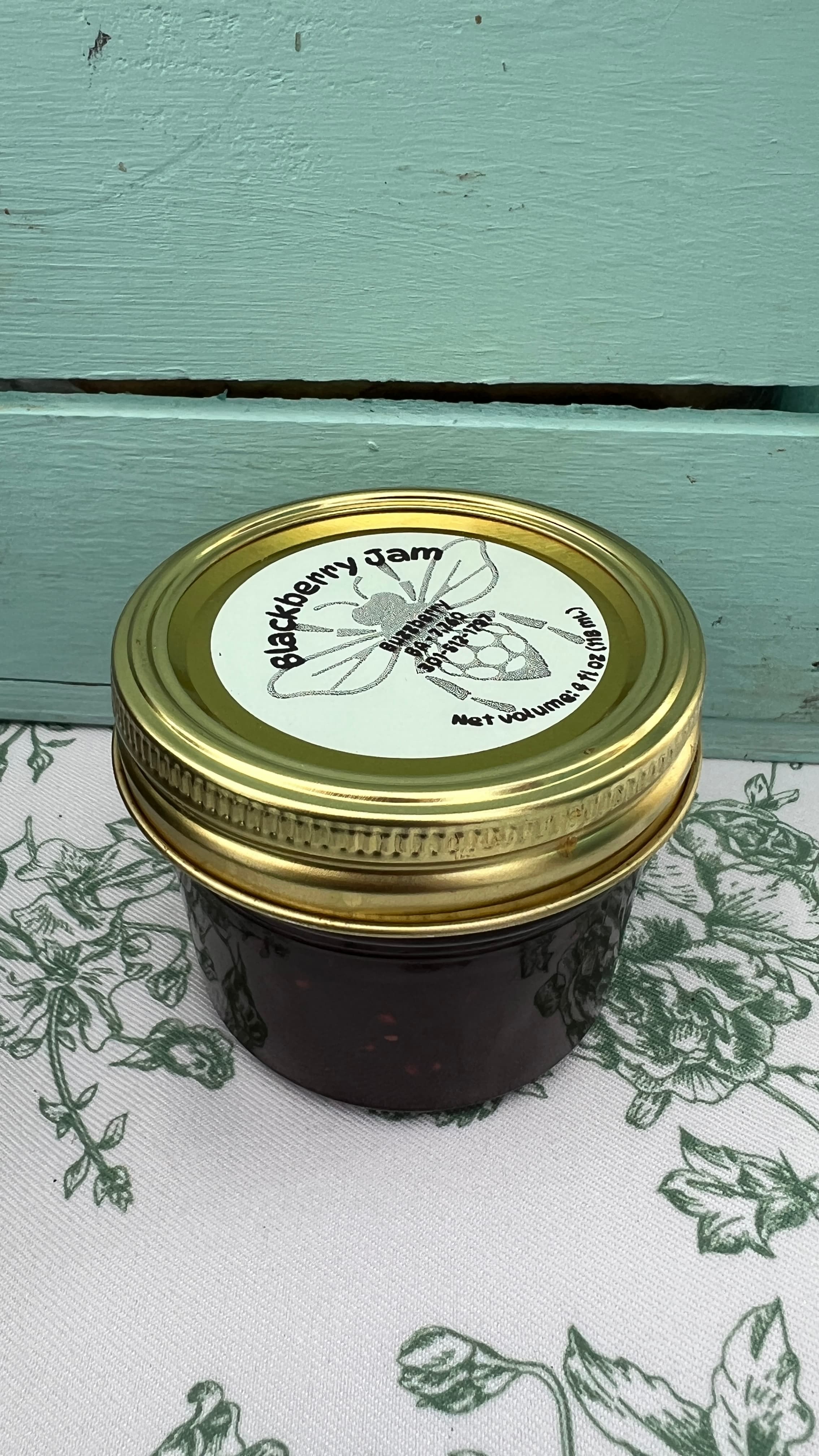 Cardamom Blackberry Jam- 4 oz