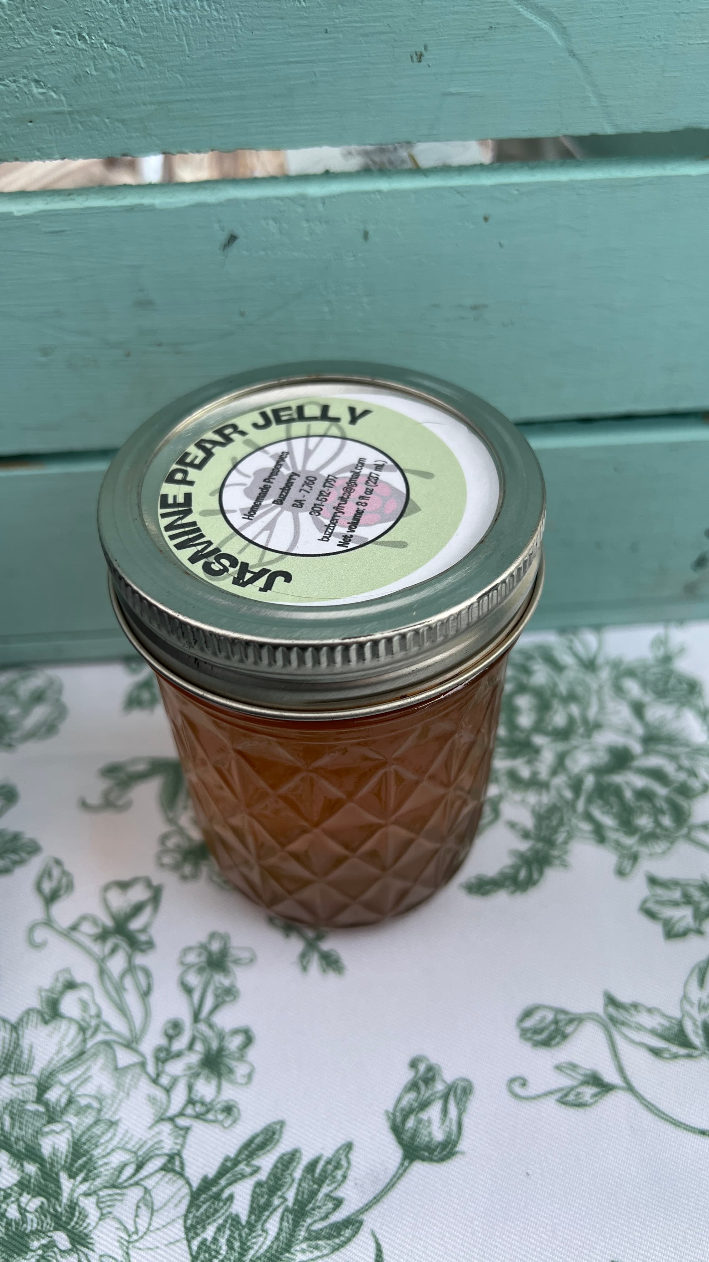 Jasmine Tea Pear Jelly - 8 oz