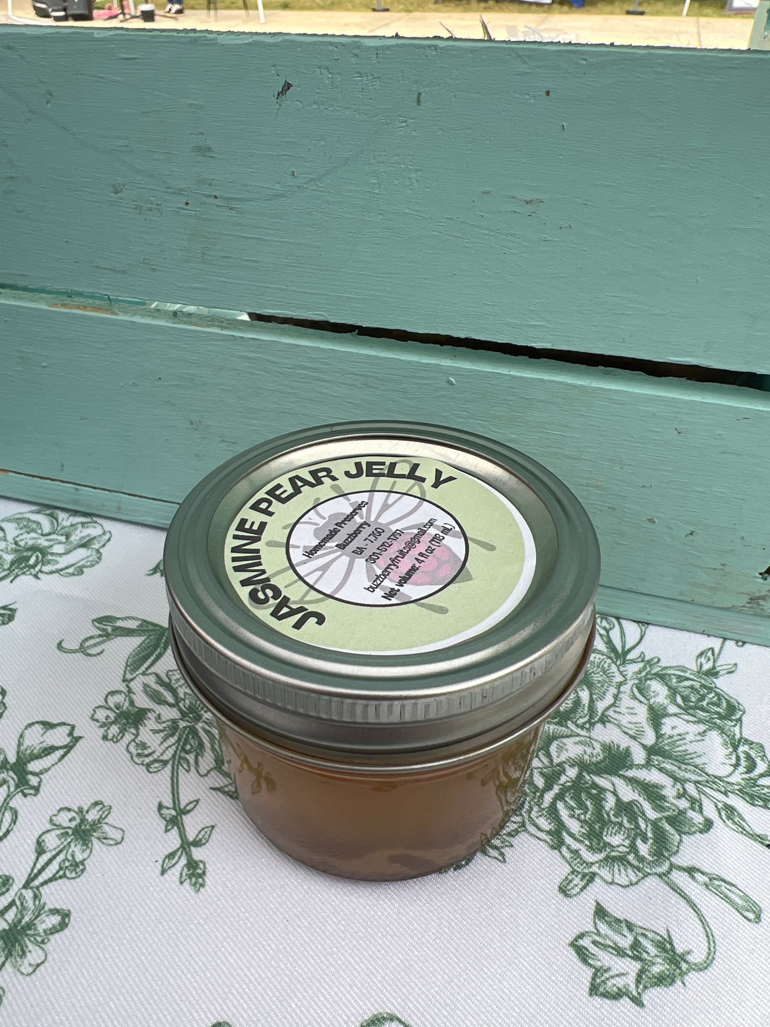 Jasmine Pear Jelly - 4 oz