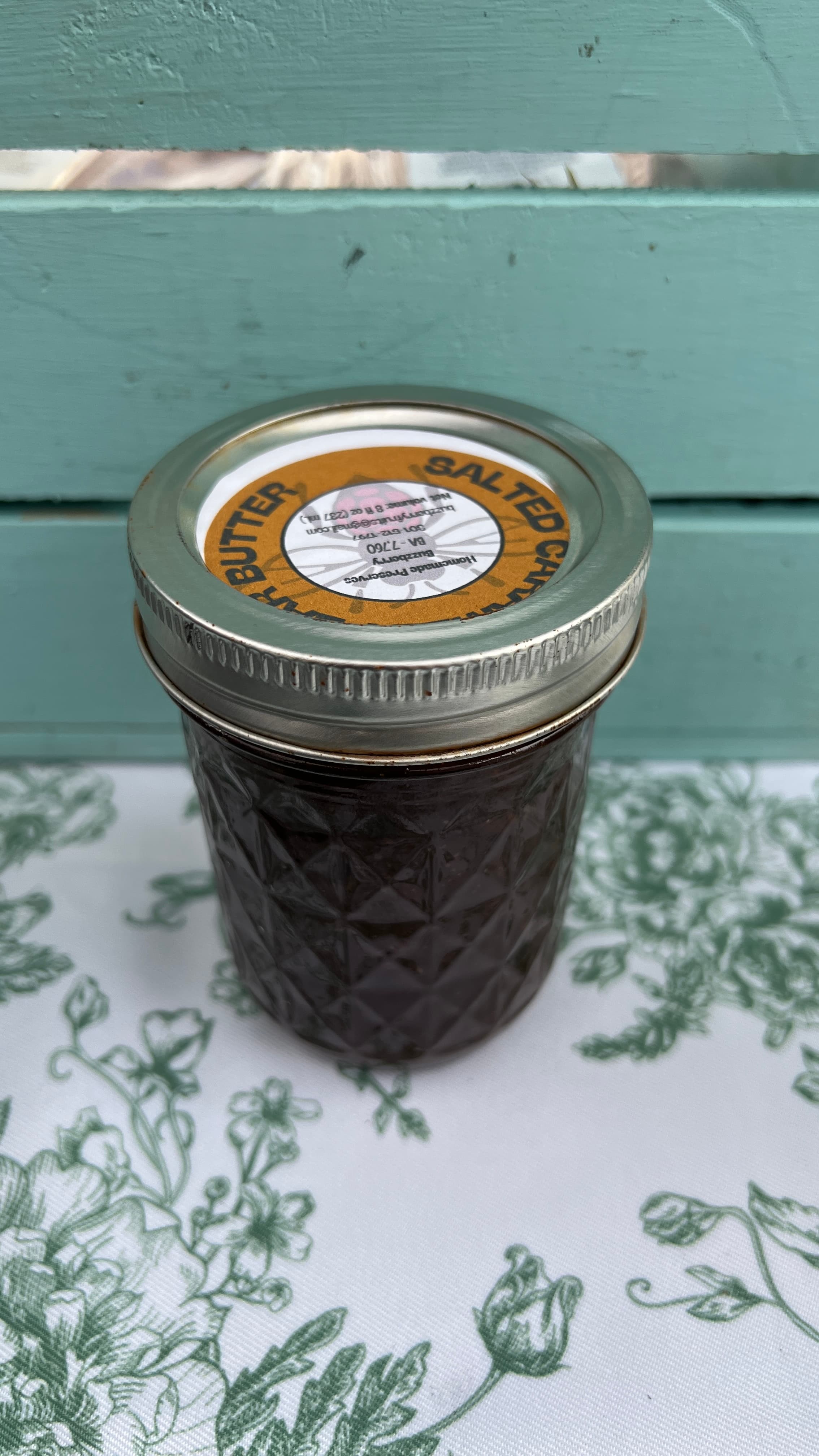 Salted Caramel Pear Butter - 8 oz