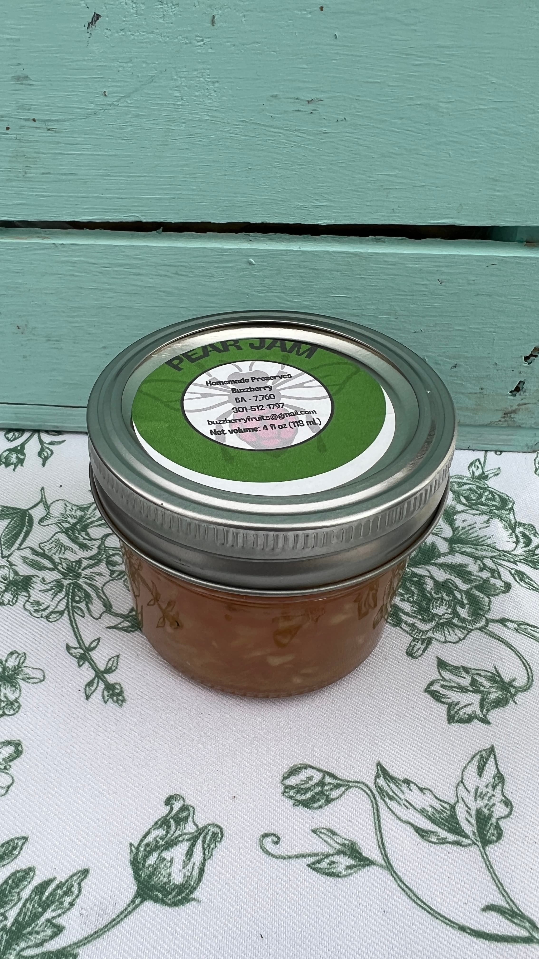 Pear Jam - 4 oz