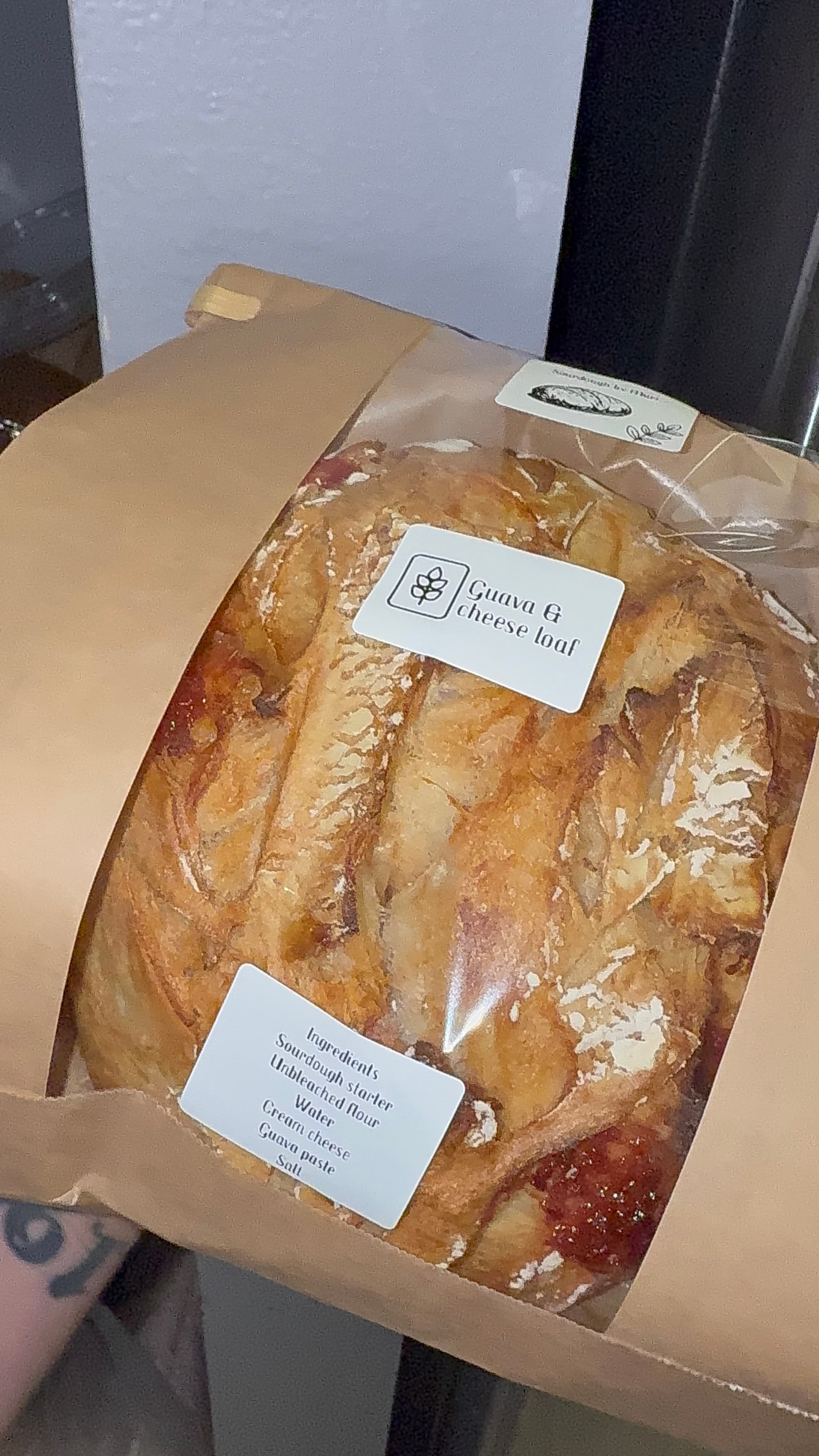 Guava and cheese loaf
