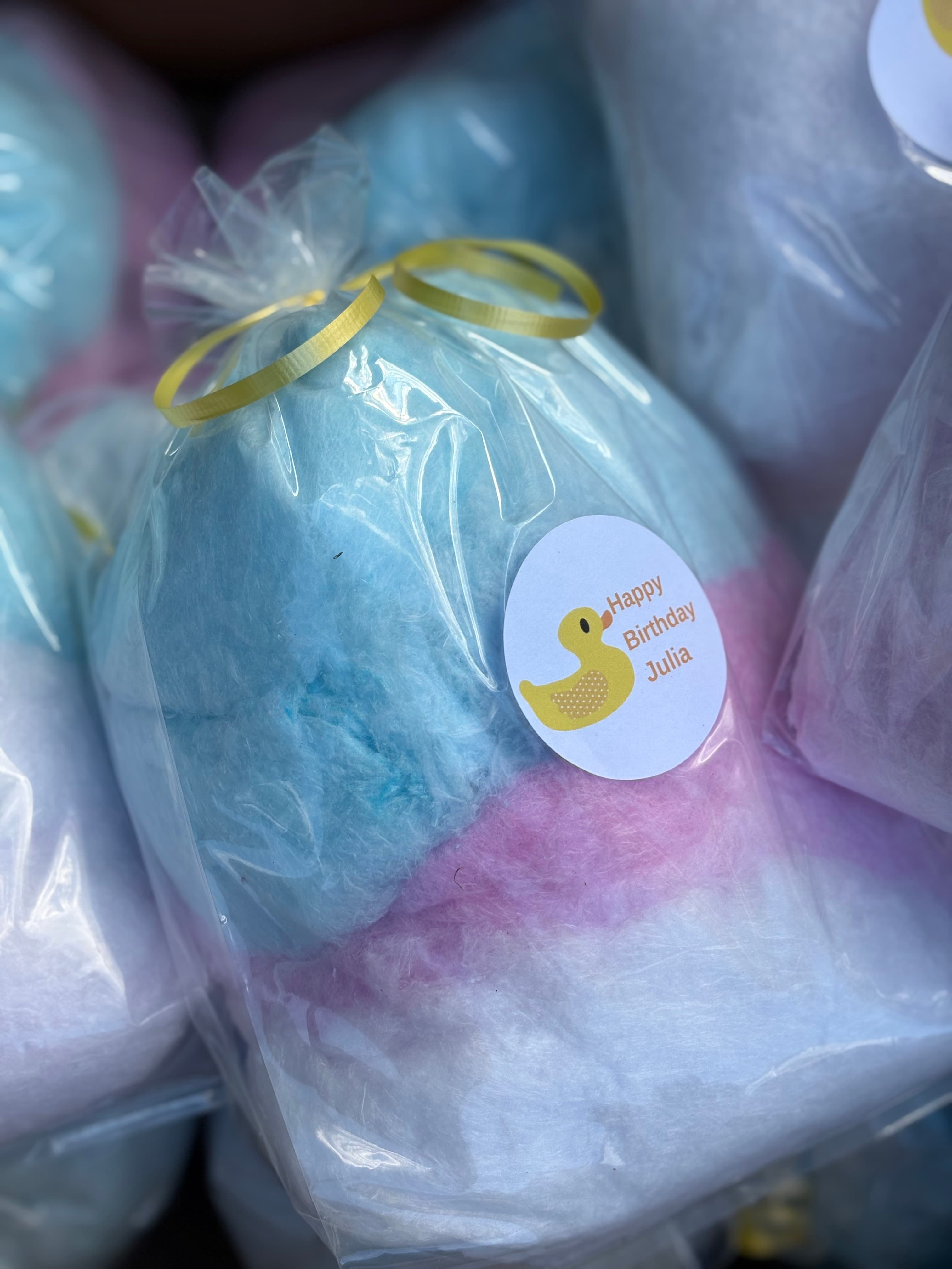 Cotton candy bag medium