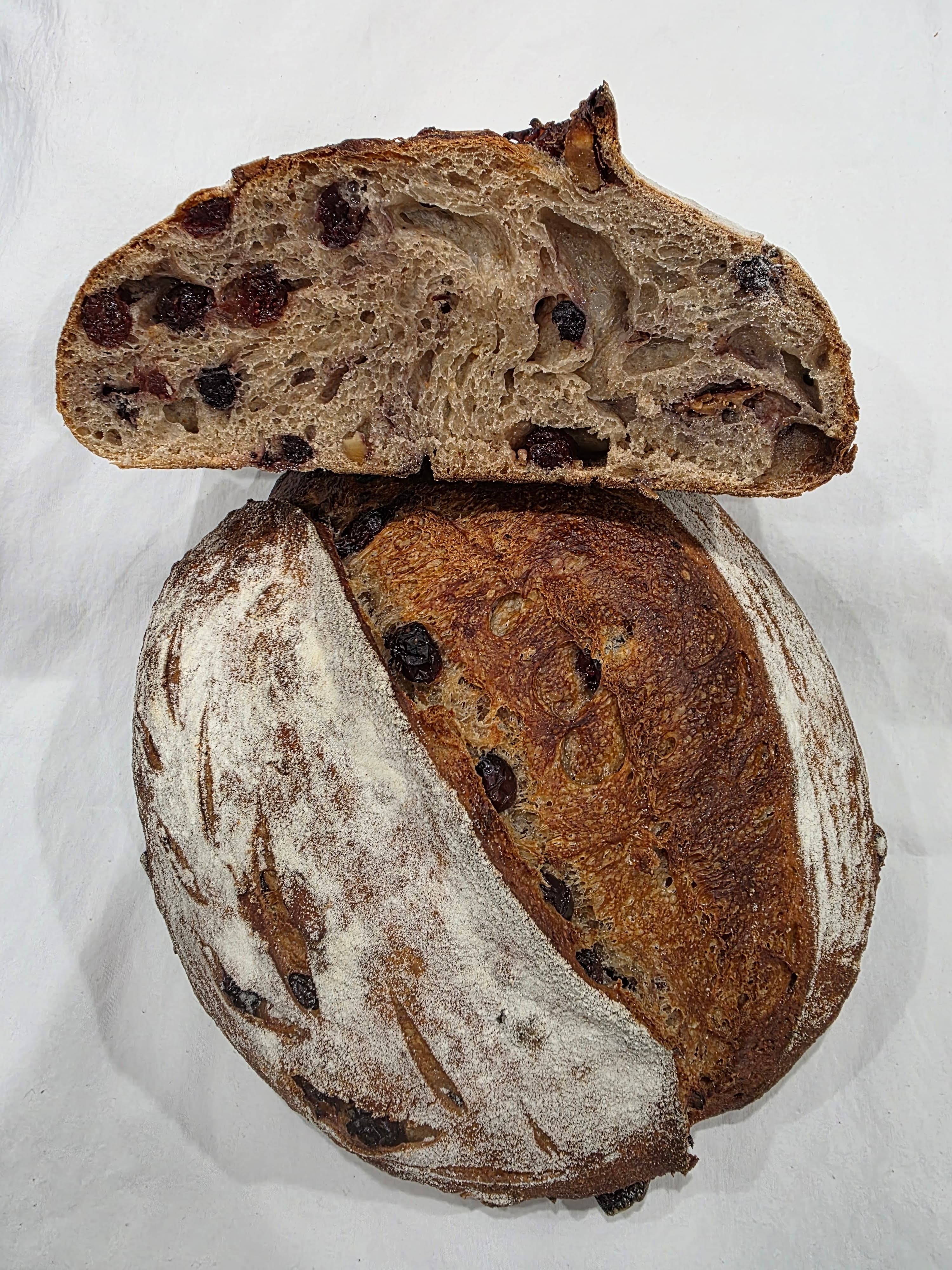 "Humbleberry" Walnut Sourdough Bread