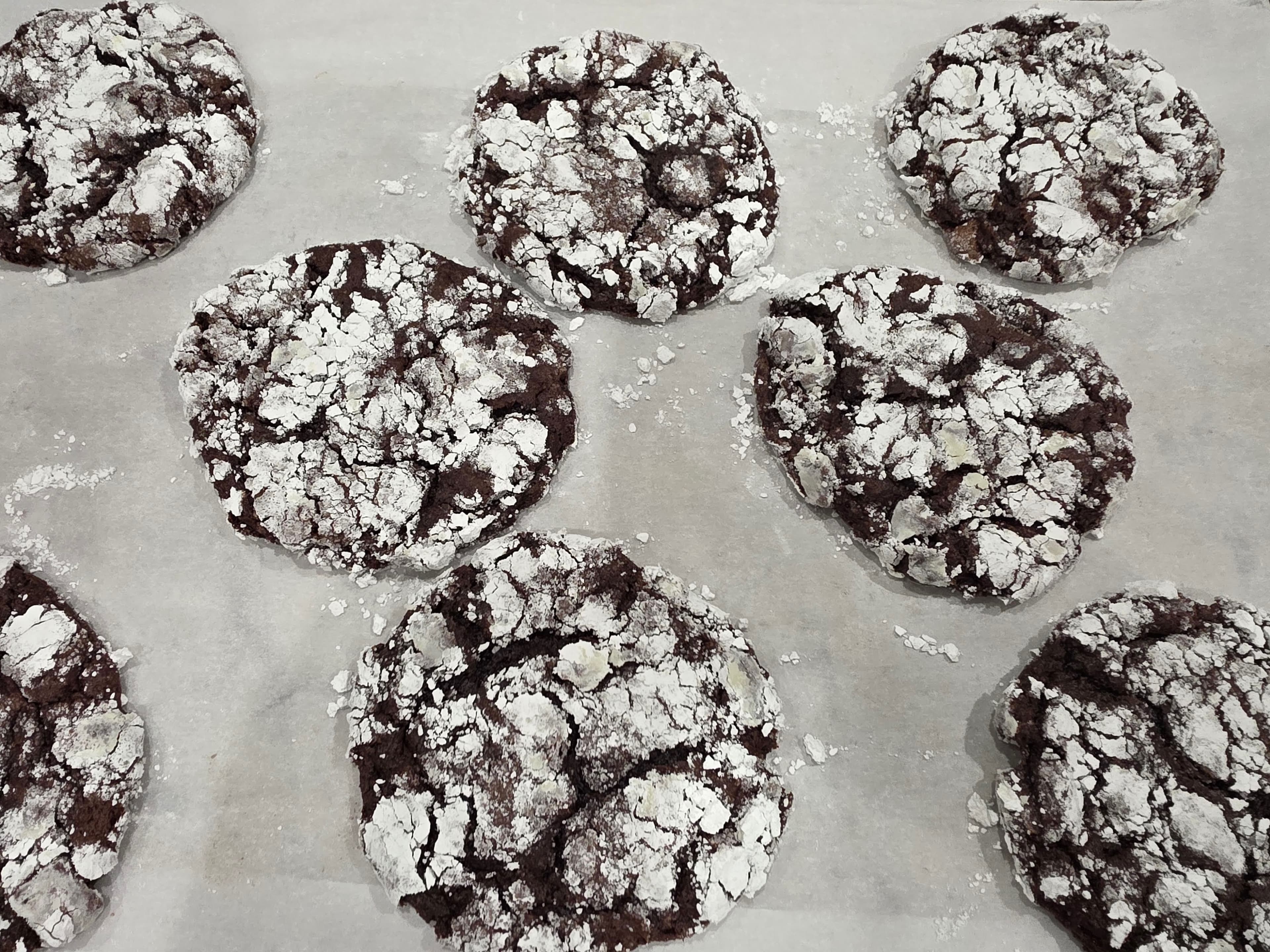 Triple Chocolate Crinkle Cookies 3-pack
