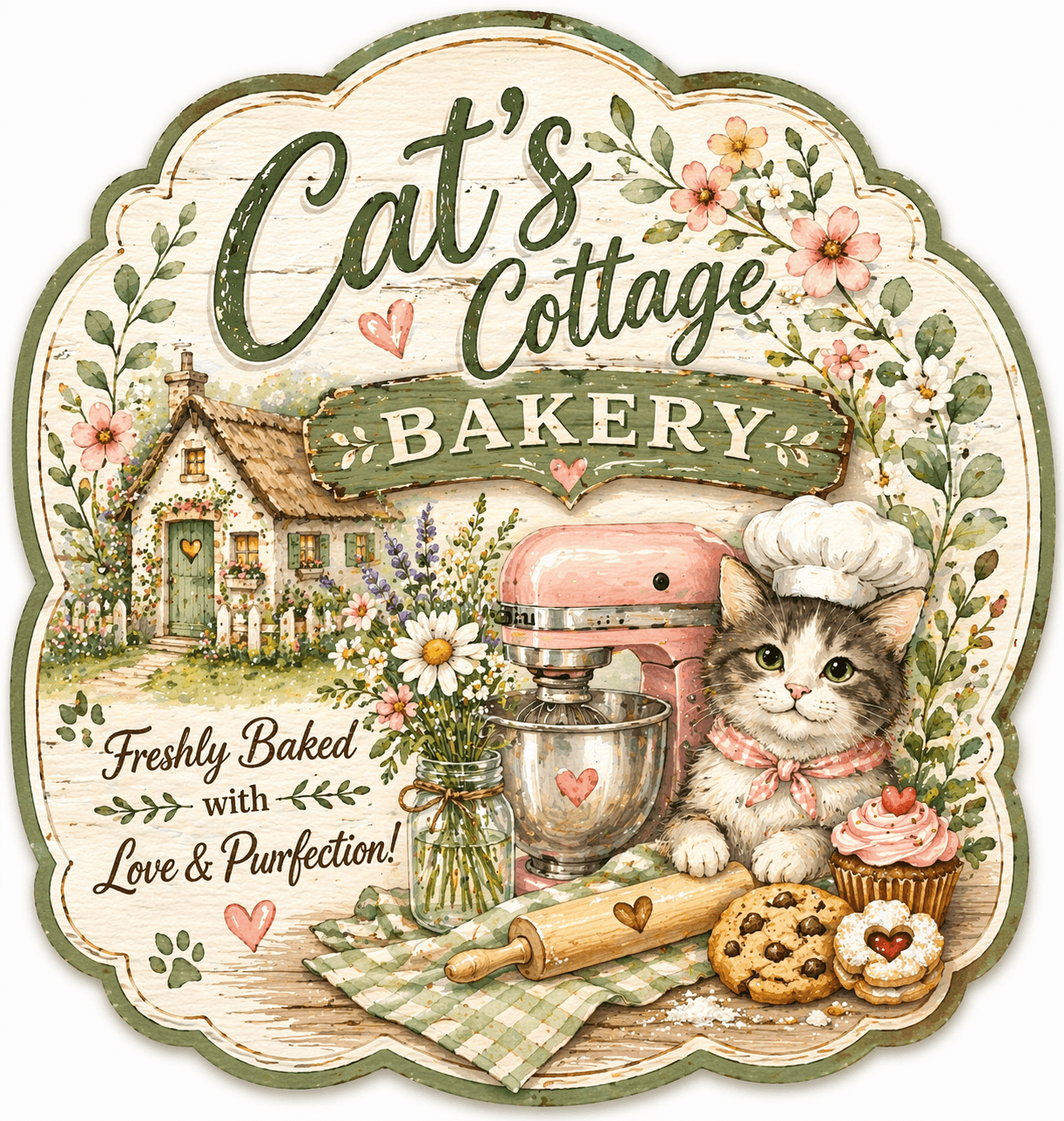 Cat’s Cottage Bakery logo